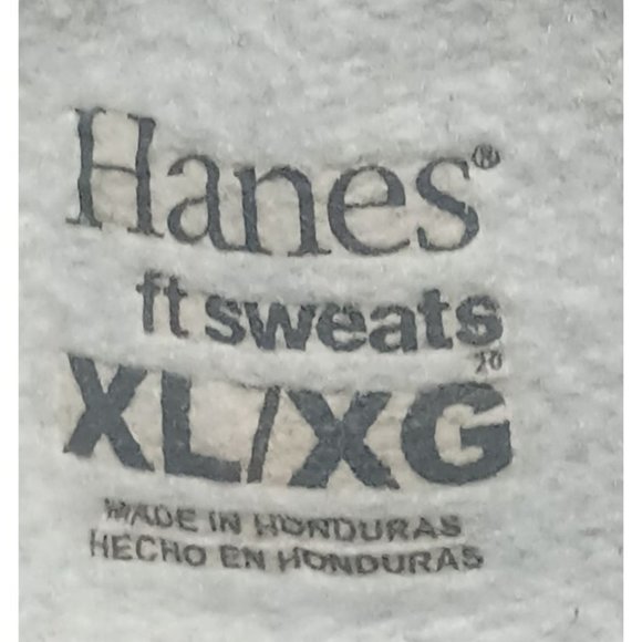 Christmas Halloween Sweatshirt Hanes Womens Size XL If The Boot Fits Gray Long S - Picture 4 of 5